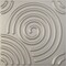 Ekena Millwork 19 5/8in. W x 19 5/8in. H Spiral EnduraWall Decorative 3D Wall Panel Covers 2.67 Sq. Ft. WP20X20SPBAL - alternate 1